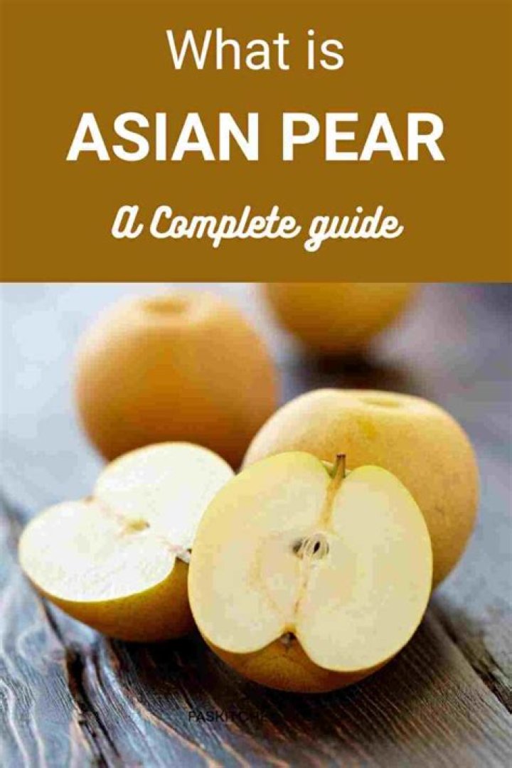 Are Asian pears good eating
