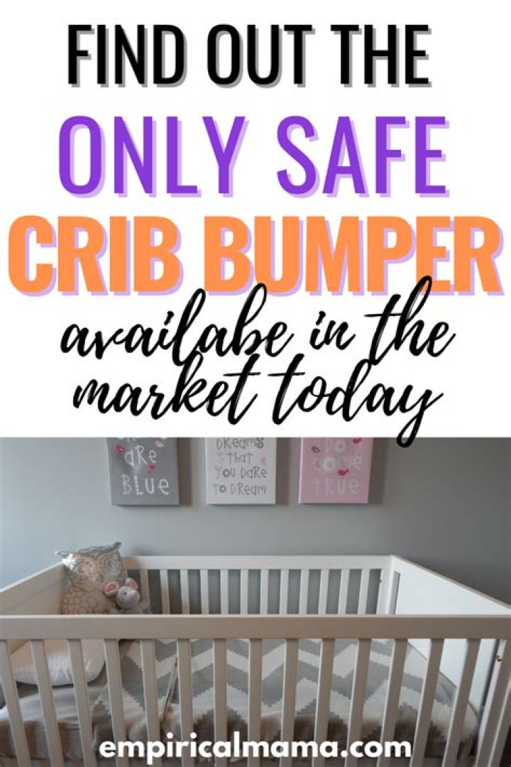 Are bumpers safe in a crib