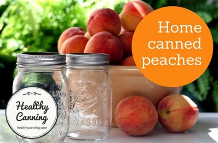 Are canned peaches healthy