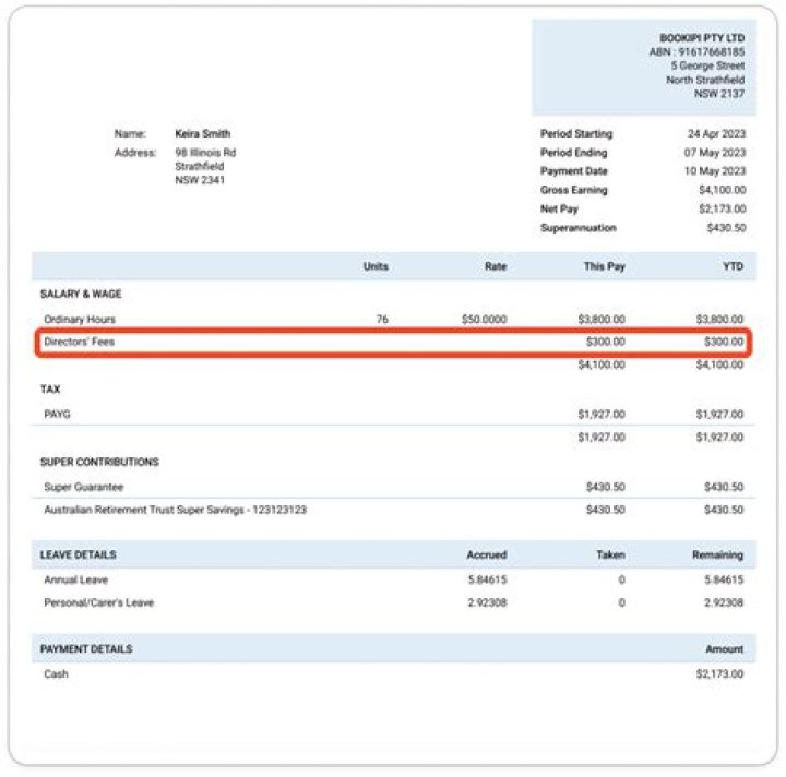 Are directors fees taxable