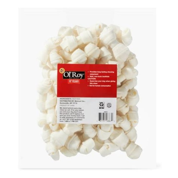 Are Ol Roy rawhides safe