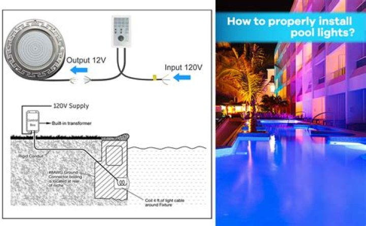Are pool lights low voltage