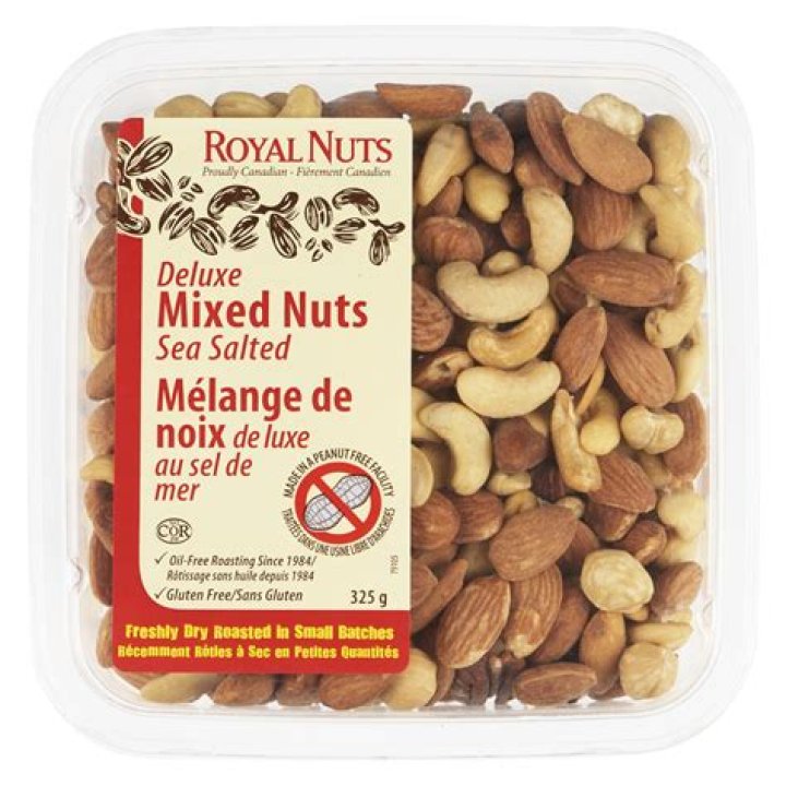 Are salted nuts gluten free