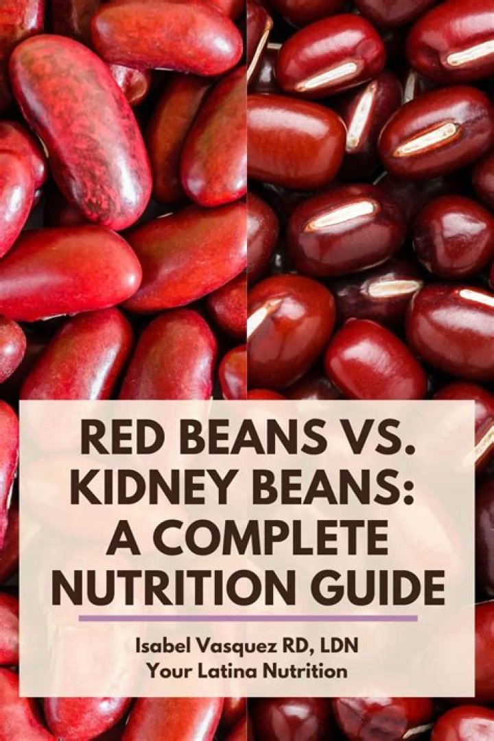 Are small red beans and kidney beans the same
