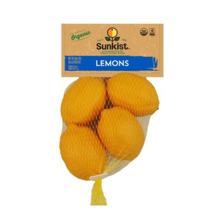 Are Sunkist lemons organic