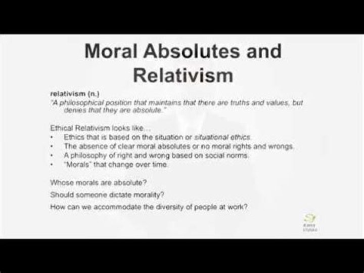 Are there ethical absolutes