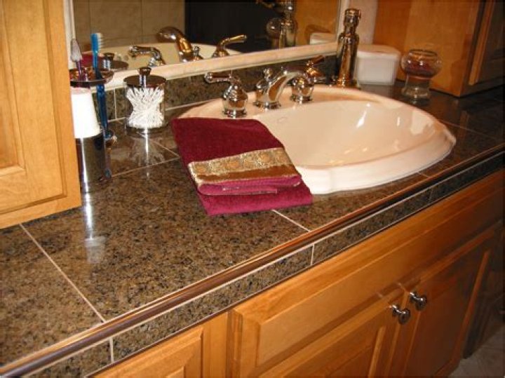 Are tile countertops sanitary