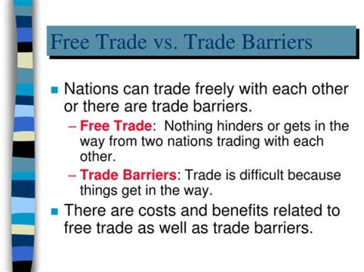 Are trade barriers good