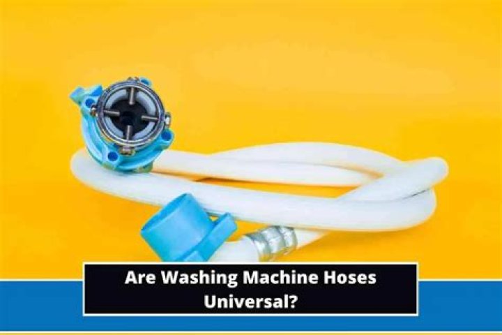 Are washer hoses Universal