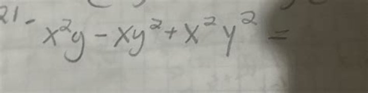 Are x2y and xy2 like terms