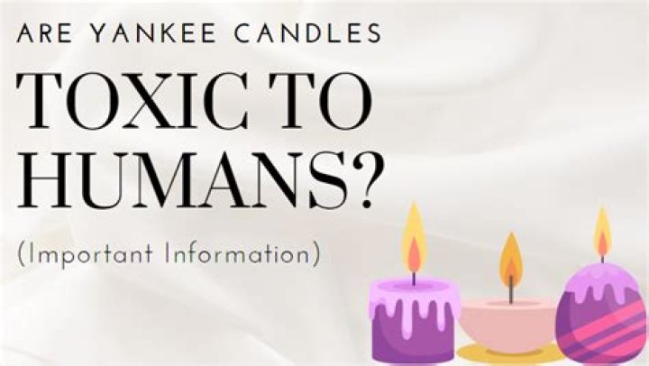 Are Yankee wax melts toxic