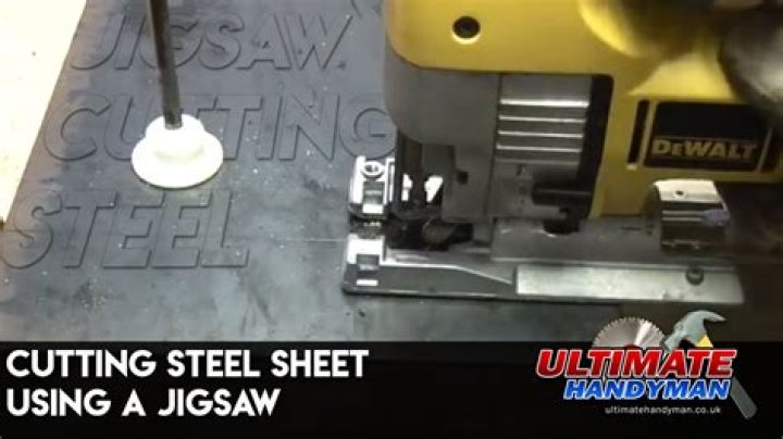 Can a jigsaw cut 1/4 steel