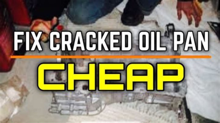 Can an oil pan be repaired