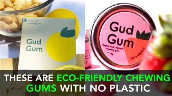 Can chewing gum be recycled