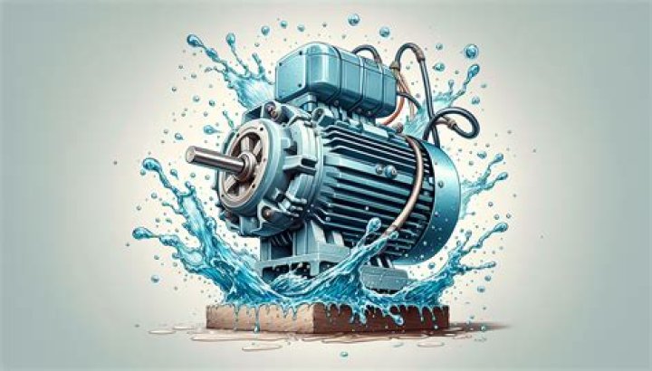 Can electric motors get wet