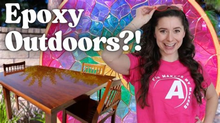 Can epoxy be used outdoors