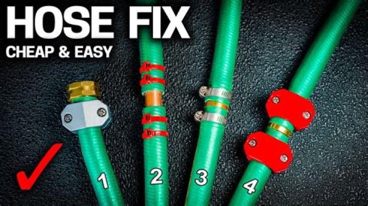 Can garden hose be repaired