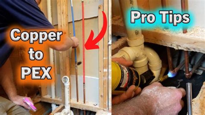 Can I go from copper to PEX