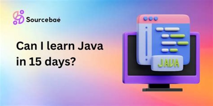 Can I learn Java in 15 Days