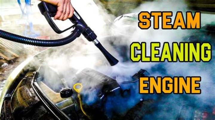 Can I steam clean my engine