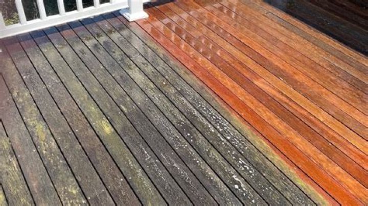 Can I use bleach on decking