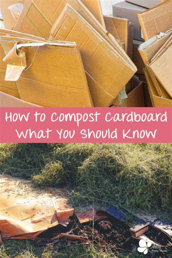 Can I use cardboard in compost