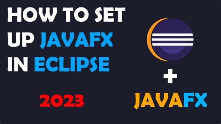 Can I use JavaFX in eclipse