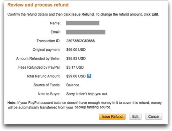 Can pal voucher be refunded