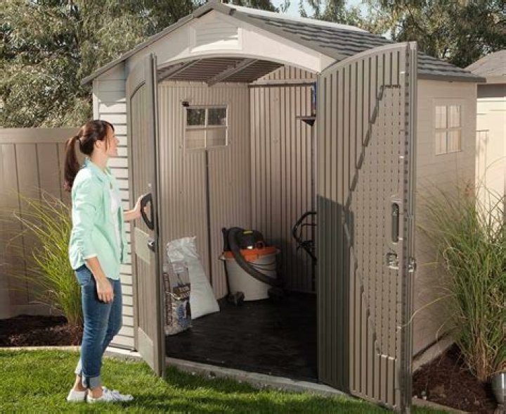 Can resin sheds be painted