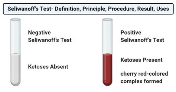 Can Seliwanoff test distinguish sucrose fructose