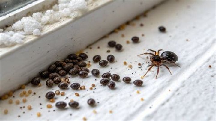 Can spiders leave droppings