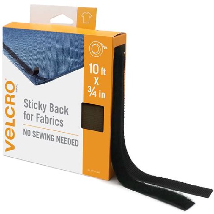 Can Velcro stick to fabric