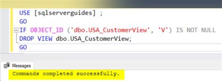 Can we delete a view in SQL