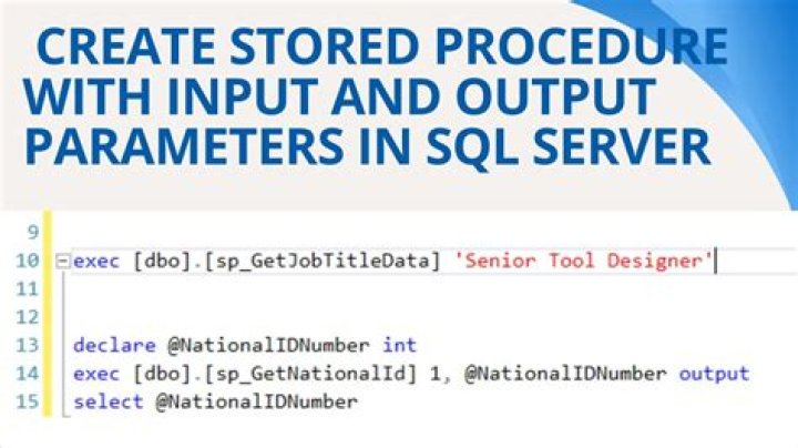 Can we pass table as a parameter to stored procedure in SQL Server
