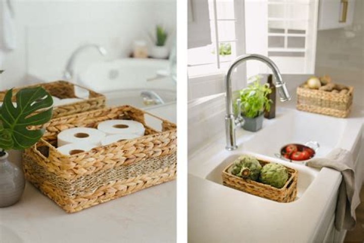 Can wicker baskets get wet