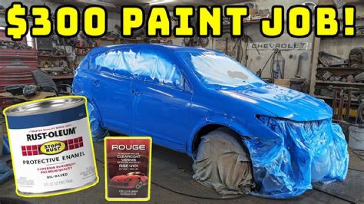 Can you clearcoat over rust