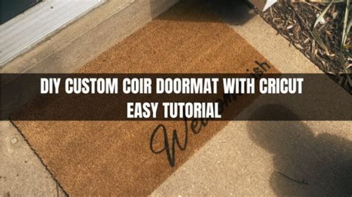 Can you cut a coir doormat