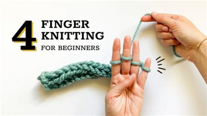 Can you finger knit a scarf