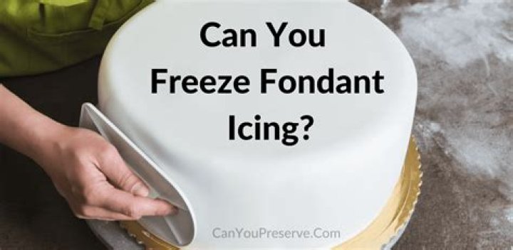 Can you freeze boiled icing