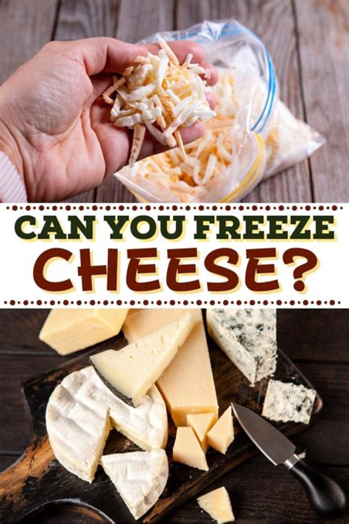 Can you freeze cheese cubes