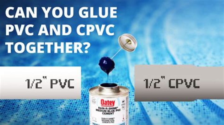 Can you glue CPVC to brass