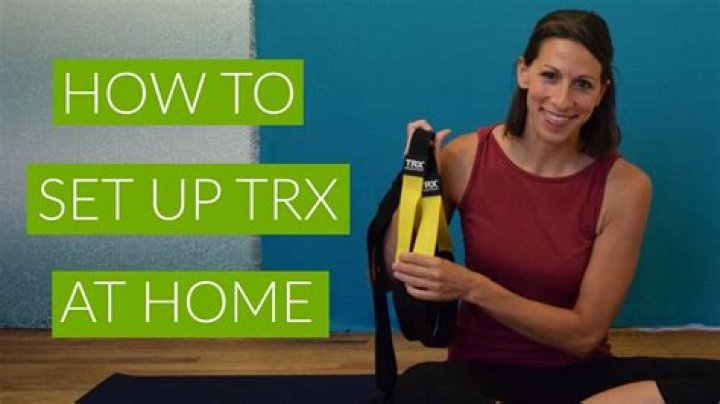 Can you install TRX at home
