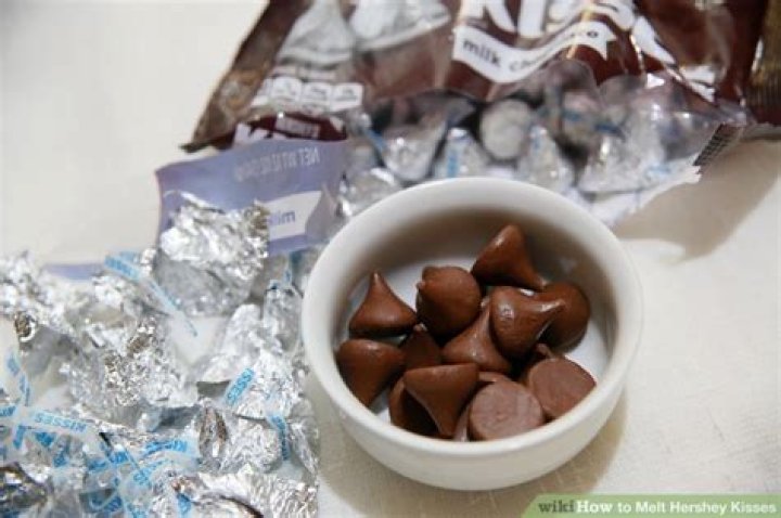 Can you melt Hershey Kisses