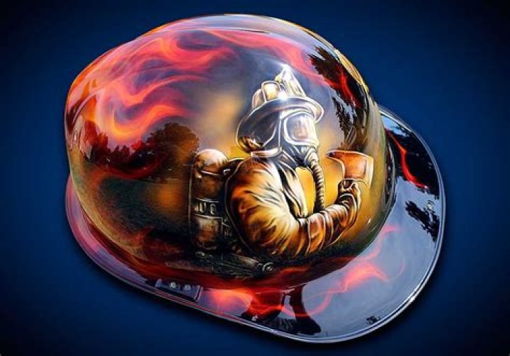 Can you paint a fire helmet