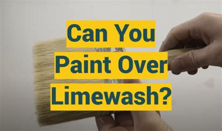 Can you paint over Limewash