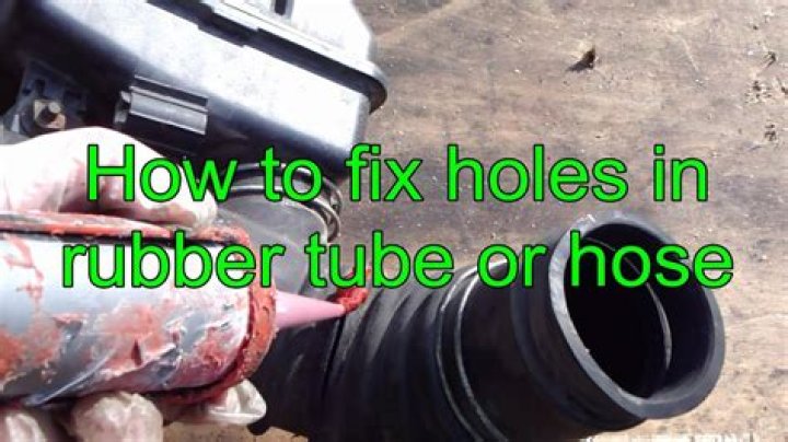 Can you patch a rubber hose