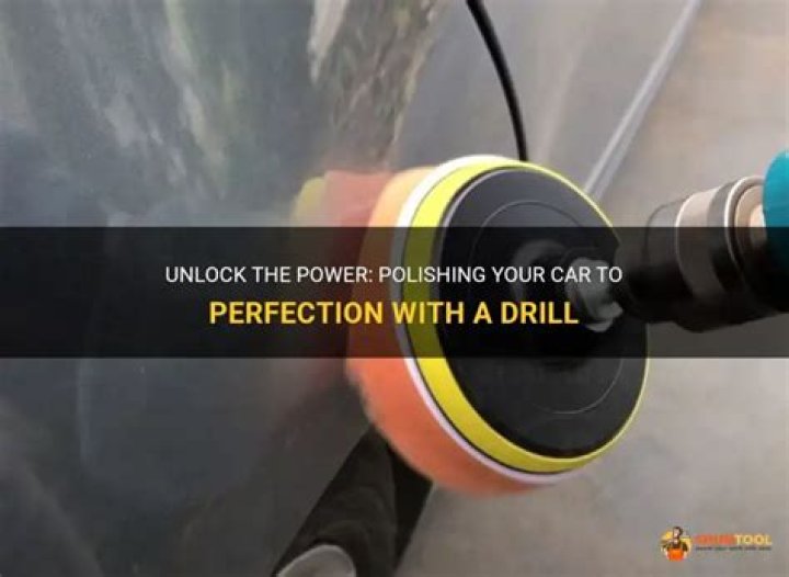 Can you polish with a drill