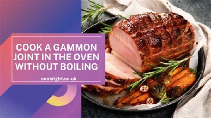 Can you put gravy on Gammon