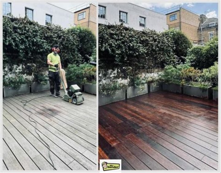 Can you sand a deck by hand