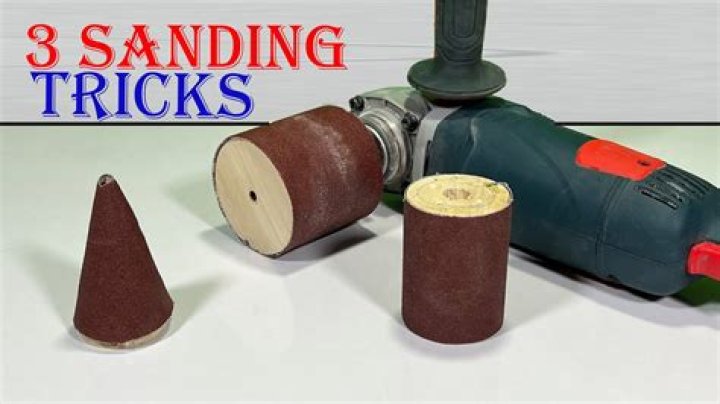 Can you sand with a grinder